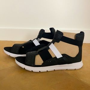 Sorel women’s “sneaker sandal”.